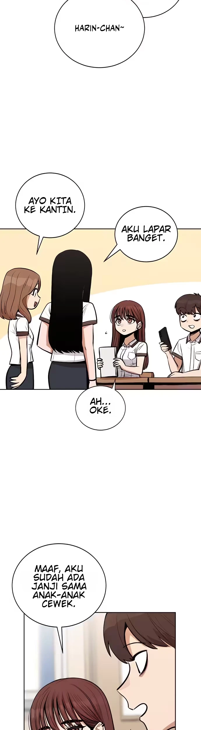 A Girl Who's Bad at Expressing Herself Chapter 4 - Halaman 18