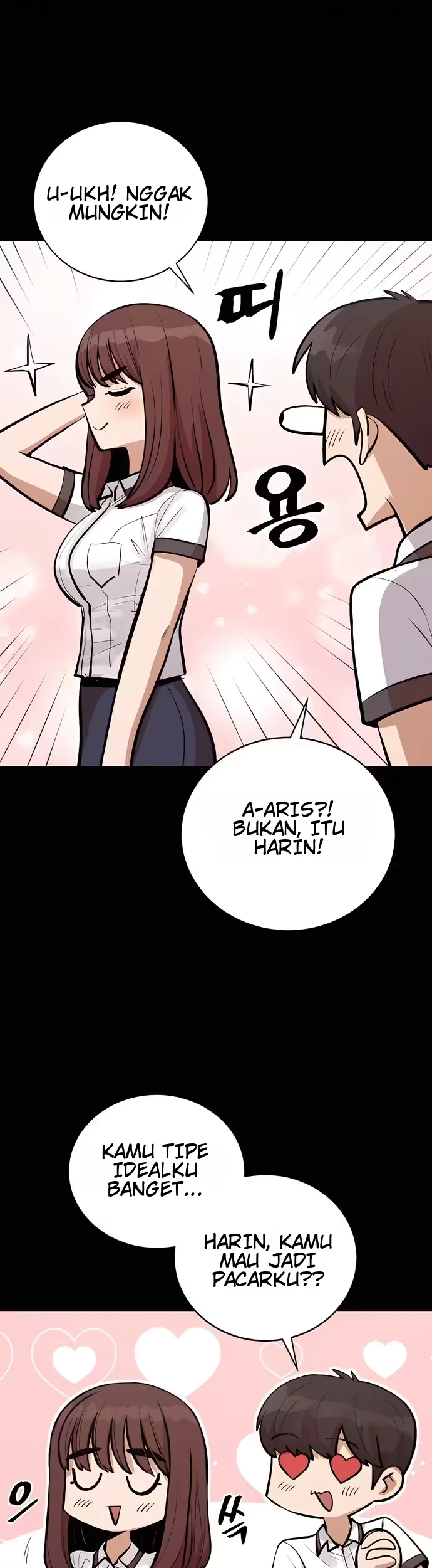 A Girl Who's Bad at Expressing Herself Chapter 4 - Halaman 40