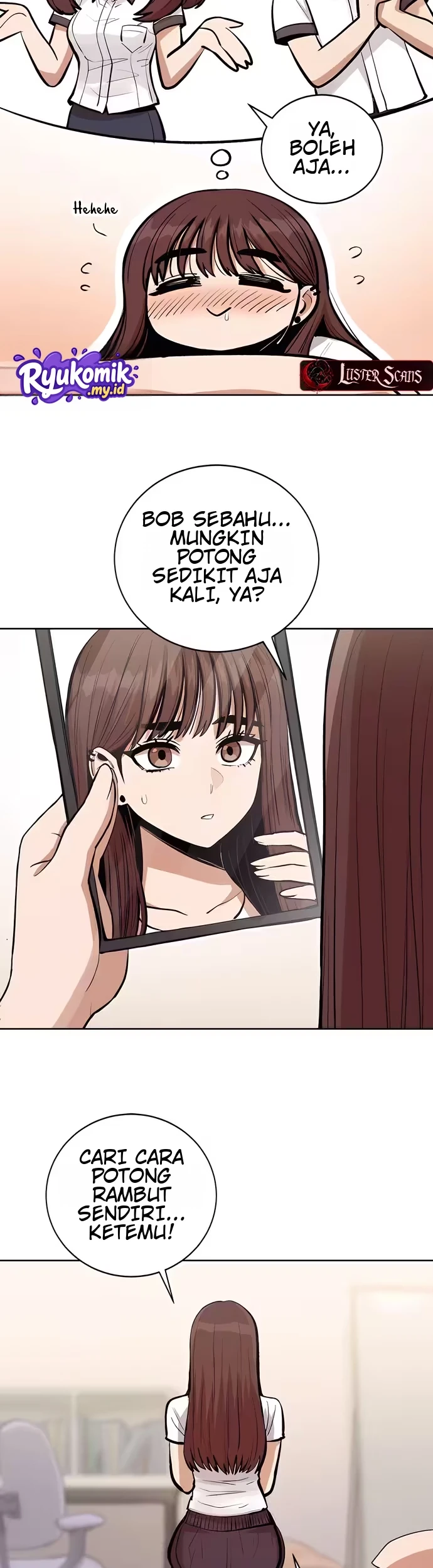A Girl Who's Bad at Expressing Herself Chapter 4 - Halaman 41