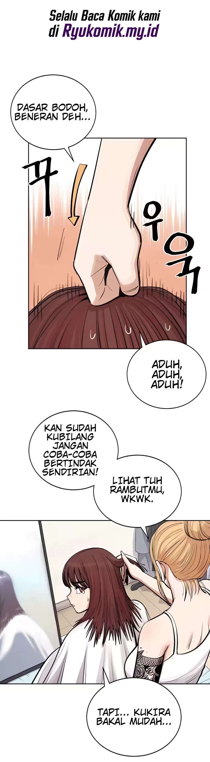 Manga A Girl Who's Bad at Expressing Herself Chapter 5 gambar 2