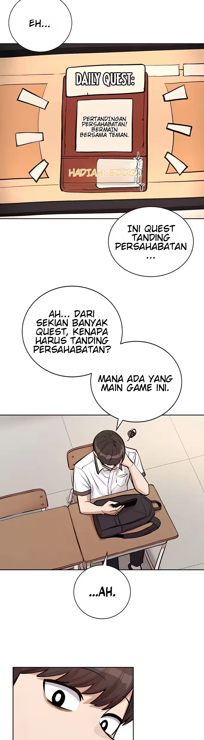 A Girl Who's Bad at Expressing Herself Chapter 5 - Halaman 17