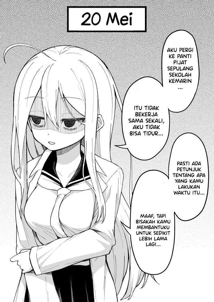 Komik A Girl Whose Dark Circles in Her Eyes Disappear as the Story Progresses Chapter 4 gambar 1