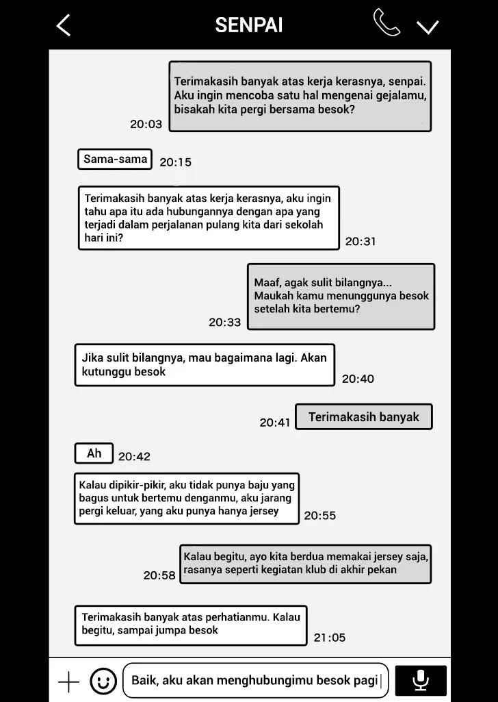 A Girl Whose Dark Circles in Her Eyes Disappear as the Story Progresses Chapter 4 - Halaman 4