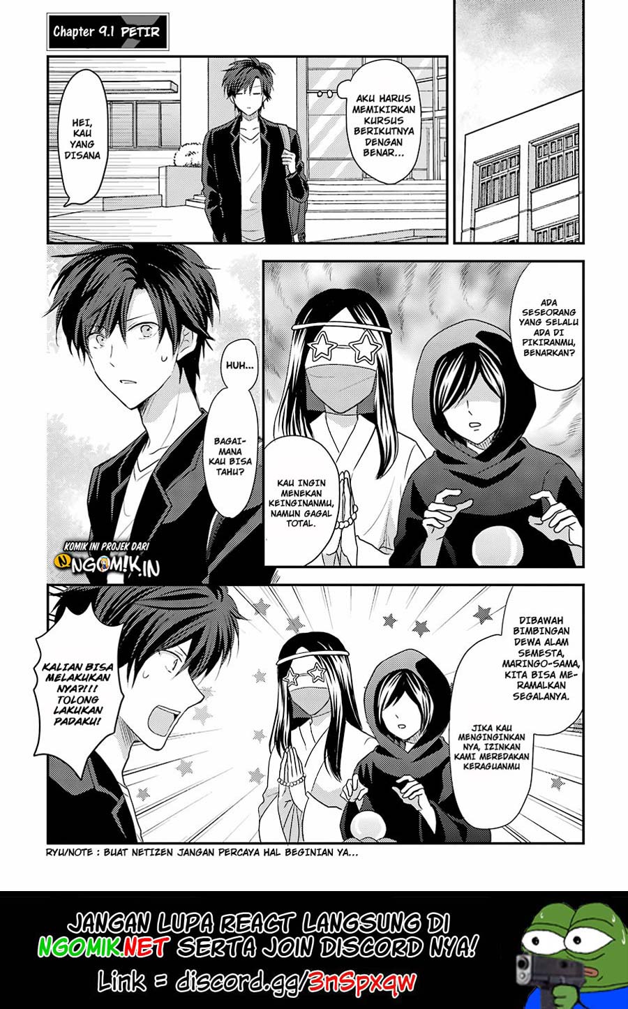 A High School Girl and a Private Teacher Chapter 9.1 - Halaman 2