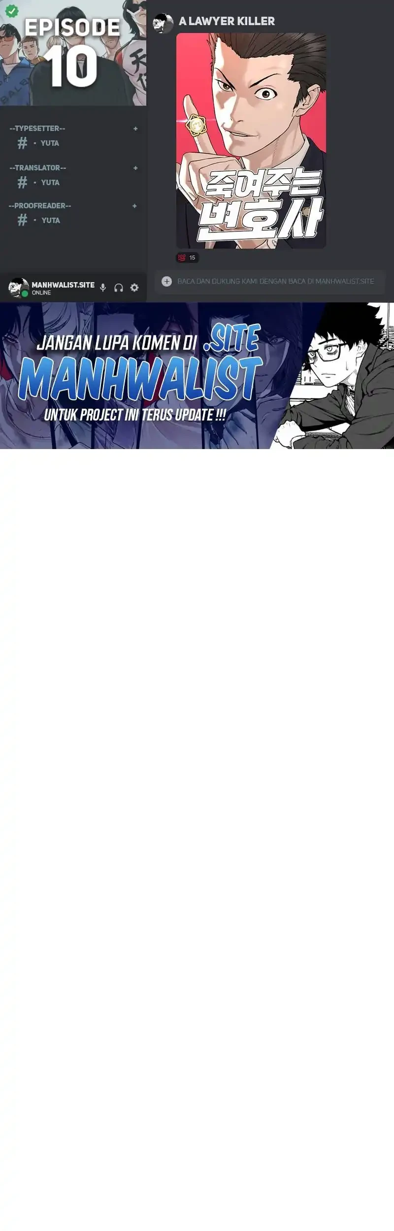 Komik A Lawyer Killler (Killer Lawyer) Chapter 10 gambar 1