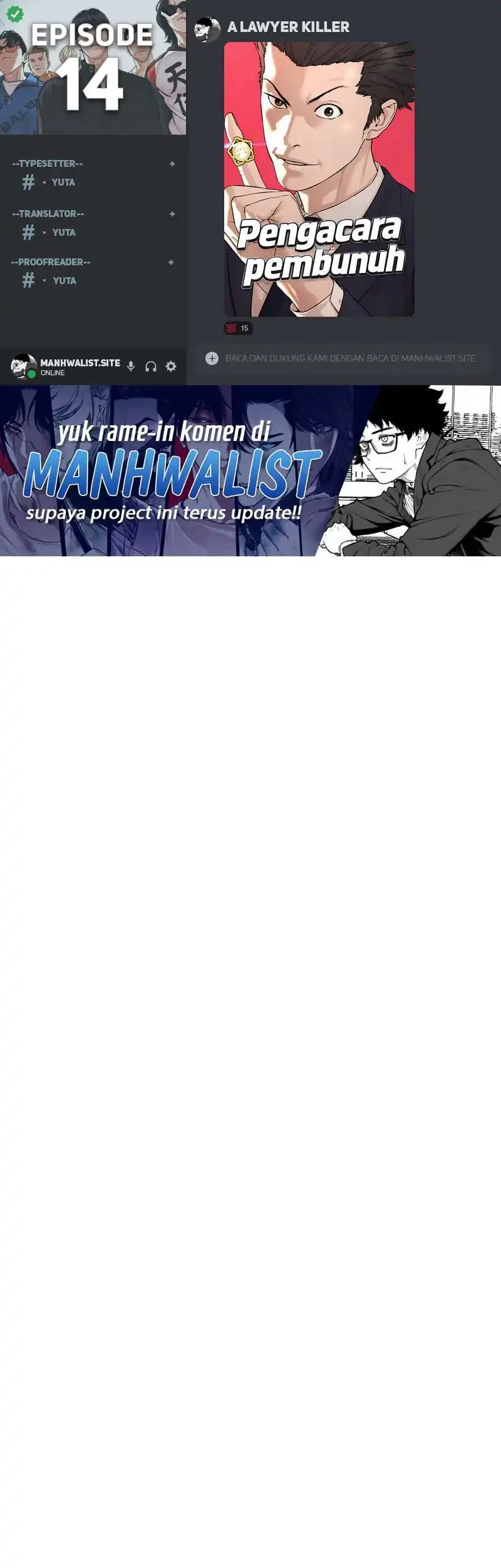 Komik A Lawyer Killler (Killer Lawyer) Chapter 14 gambar 1