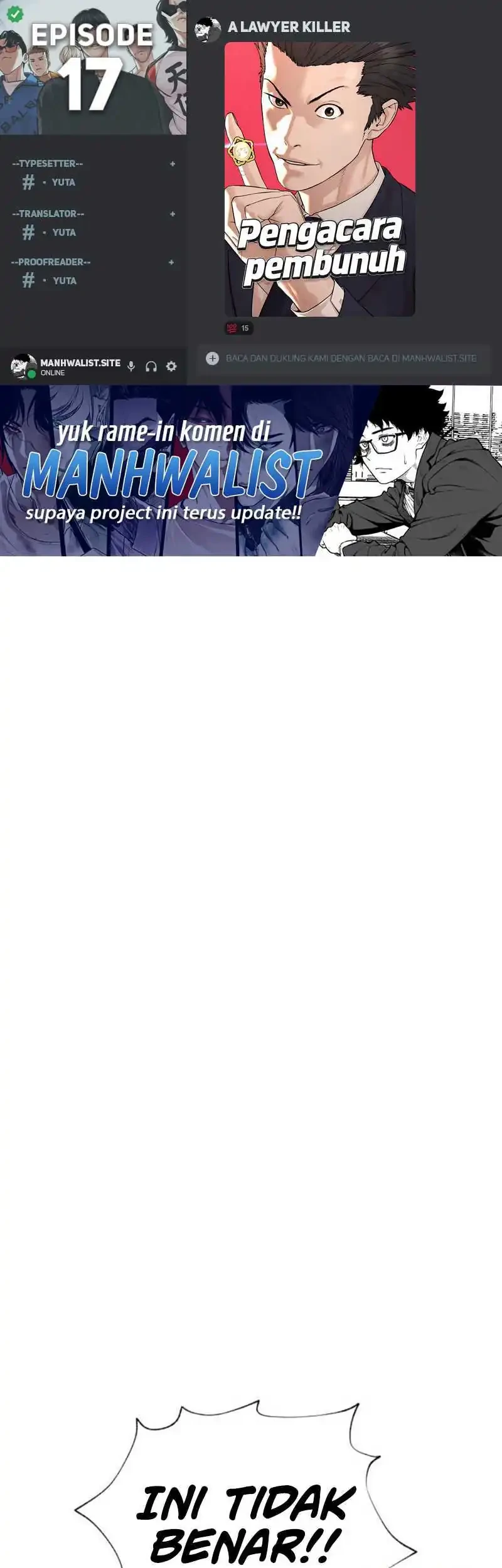 Komik A Lawyer Killler (Killer Lawyer) Chapter 17 gambar 1