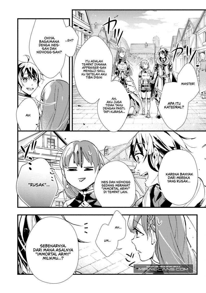 A Lone Necromancer Who Leads an Army of Immortals, Changed His Job to Become an SSS Rank Adventurer Chapter 8 - Halaman 22