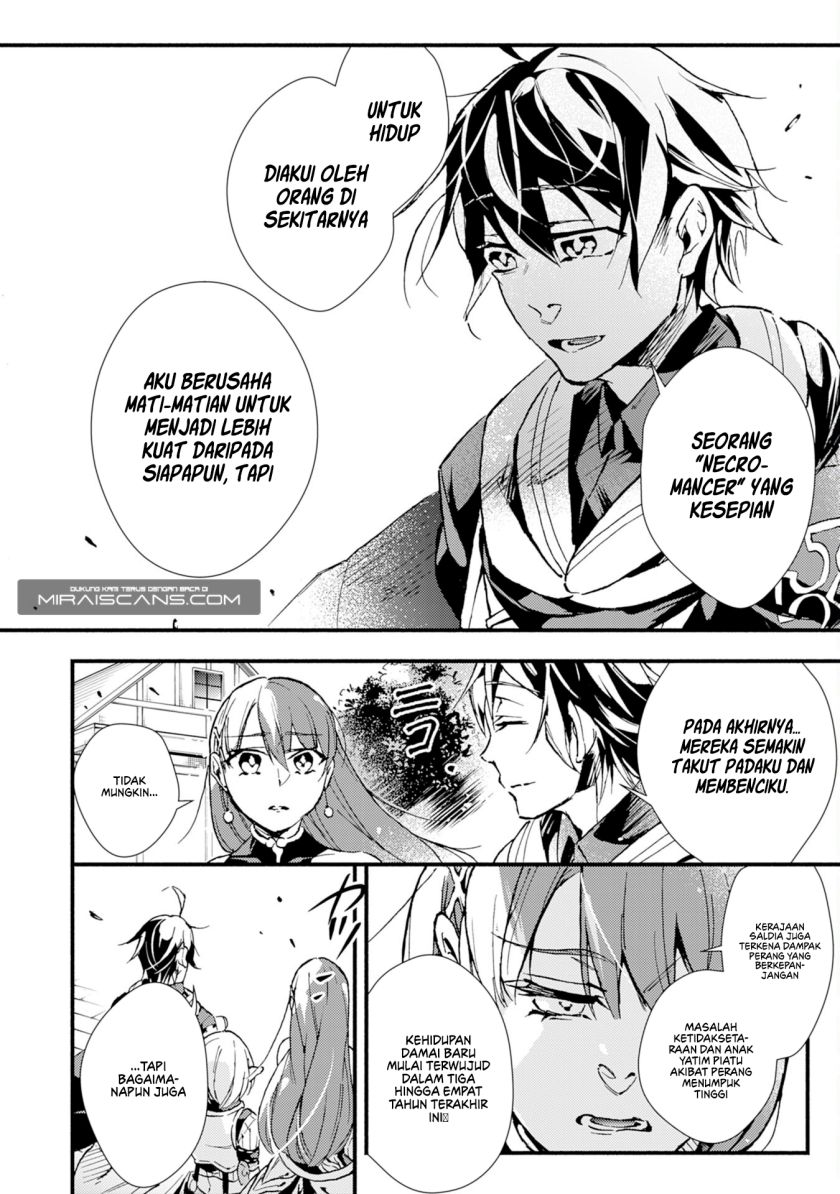 A Lone Necromancer Who Leads an Army of Immortals, Changed His Job to Become an SSS Rank Adventurer Chapter 8 - Halaman 24