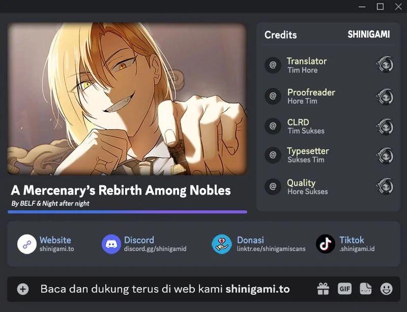 Komik A Mercenary’s Rebirth Among Nobles Chapter 46 gambar 1