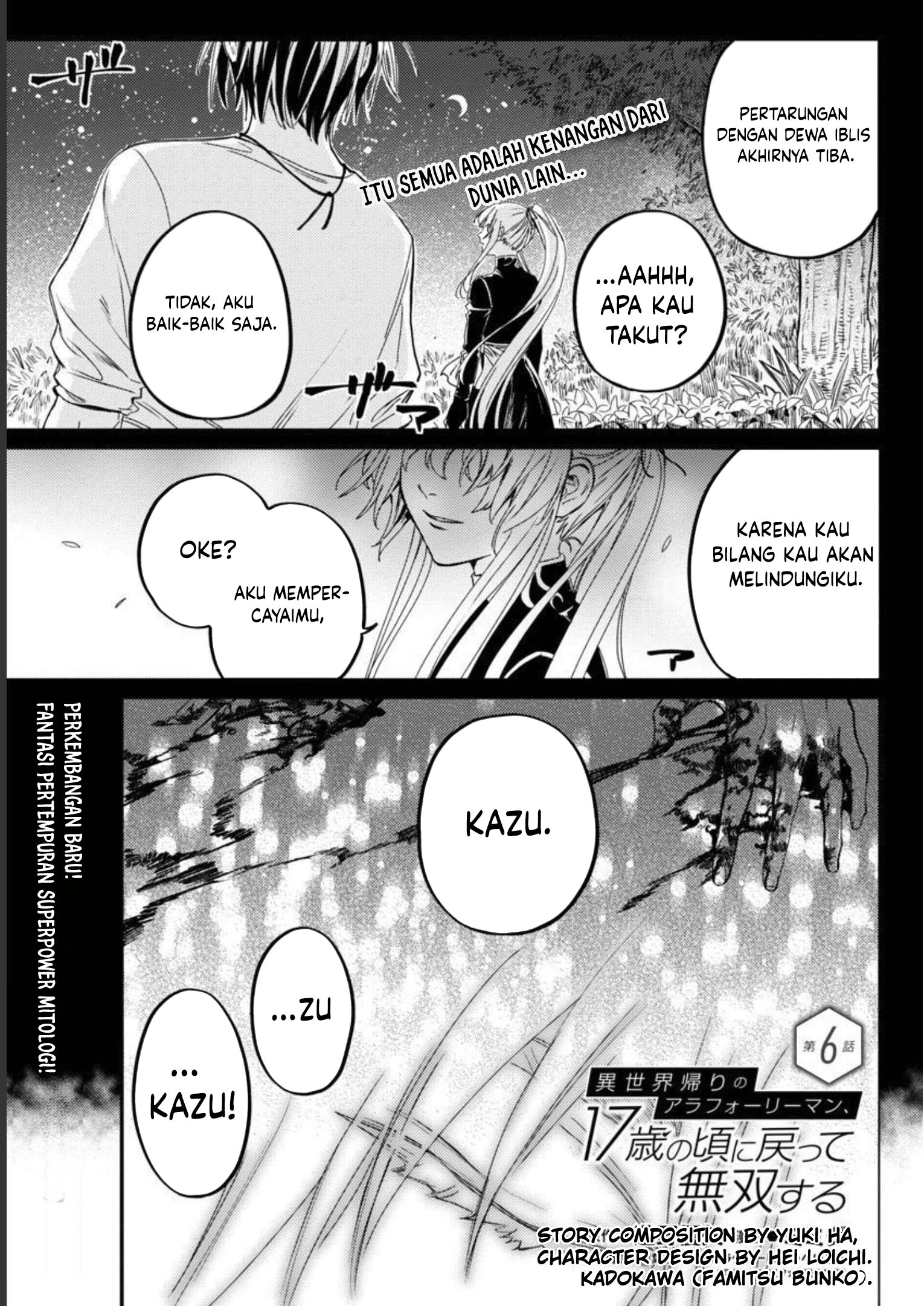 Manga A Middle-Aged Man Who Returns From Another World Goes Back to When He Was 17 and Becomes Unbeatable Chapter 6 gambar 2