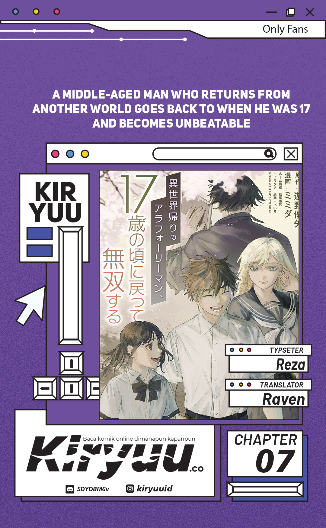 Komik A Middle-Aged Man Who Returns From Another World Goes Back to When He Was 17 and Becomes Unbeatable Chapter 7 gambar 1