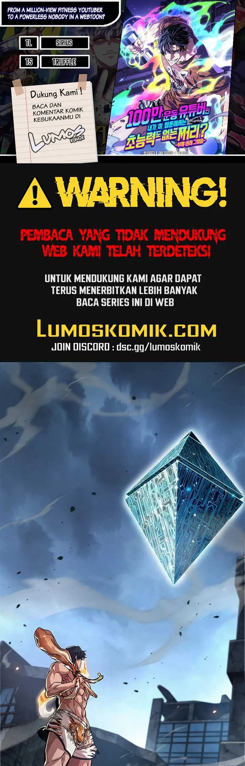 Komik A Million-Sub Gym Influencer Becomes A Webtoon Loser? Chapter 13 gambar 1