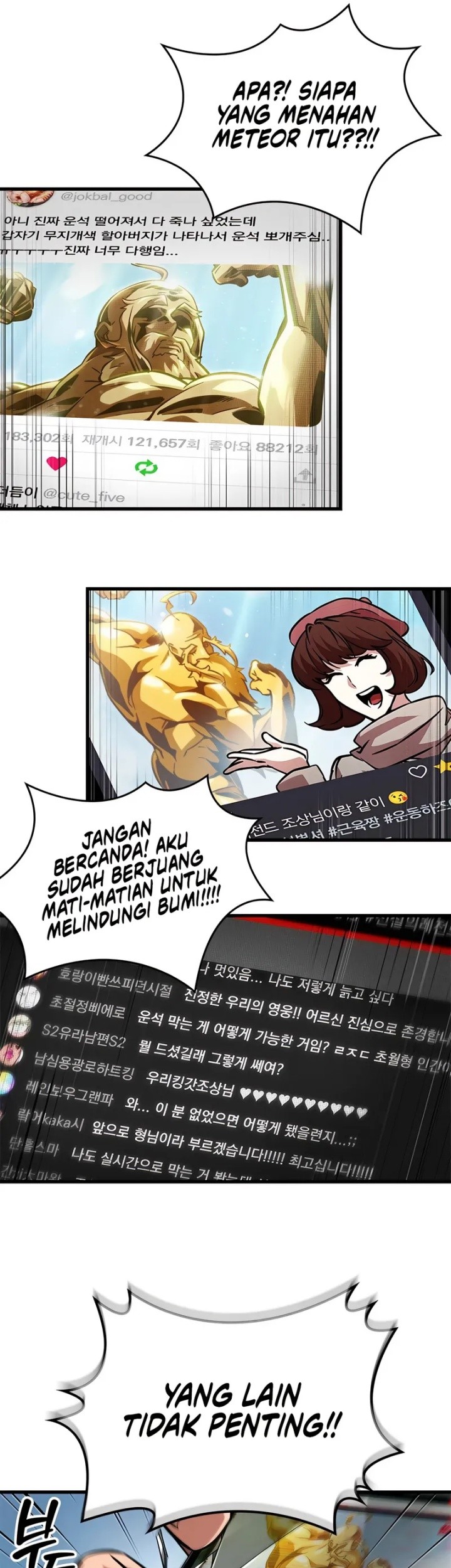 A Million-Sub Gym Influencer Becomes A Webtoon Loser? Chapter 16 - Halaman 83