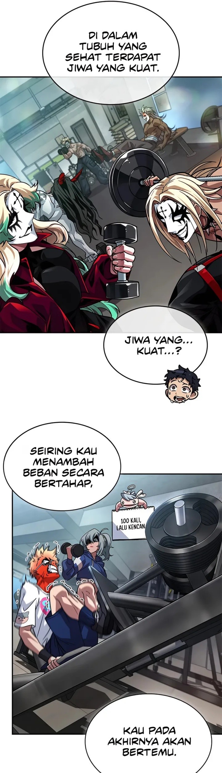 A Million-Sub Gym Influencer Becomes A Webtoon Loser? Chapter 16 - Halaman 100