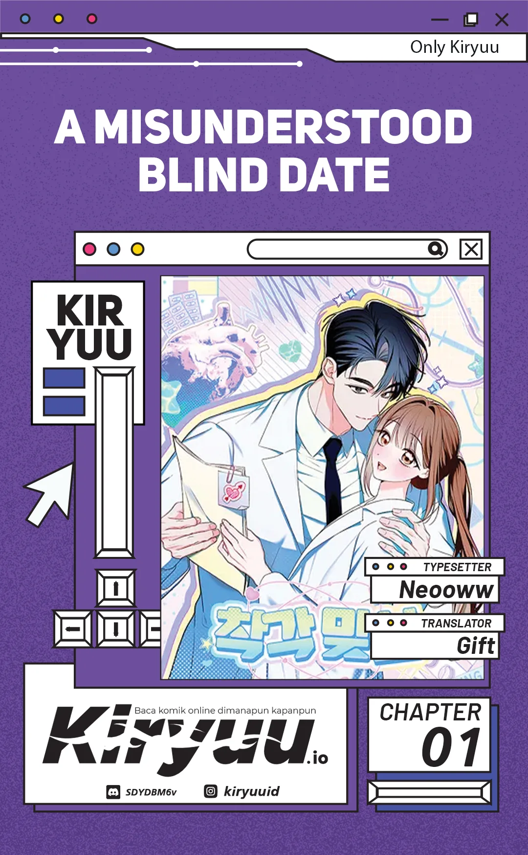 Komik A Misunderstood Blind Date Chapter 1 gambar 1