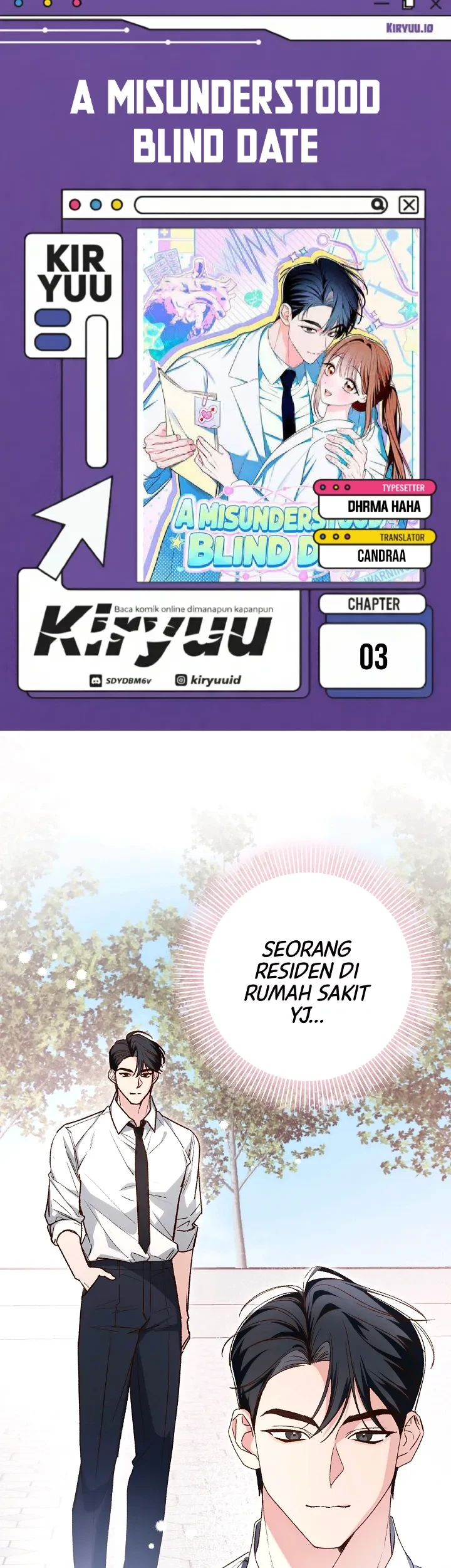Komik A Misunderstood Blind Date Chapter 3 gambar 1