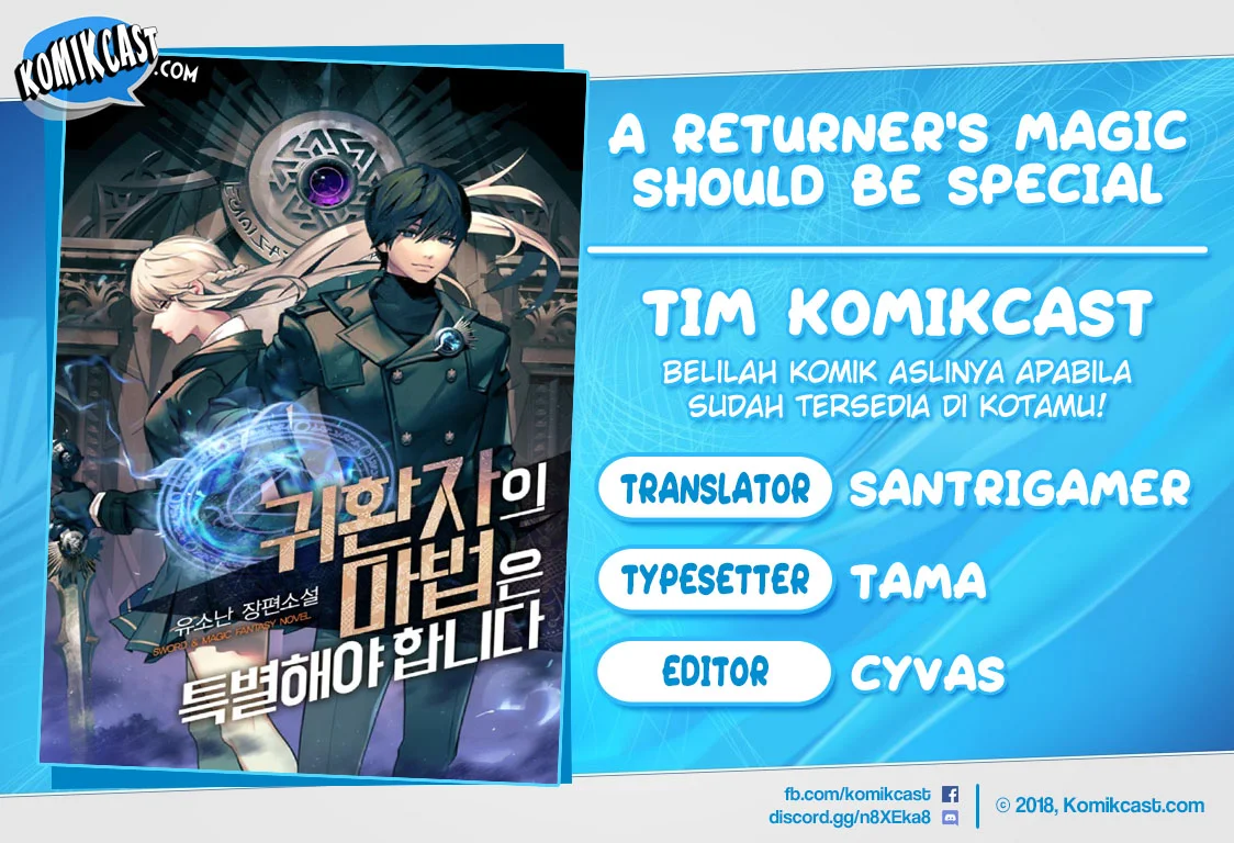 Komik A Returner's Magic Should Be Special Chapter 39 gambar 1