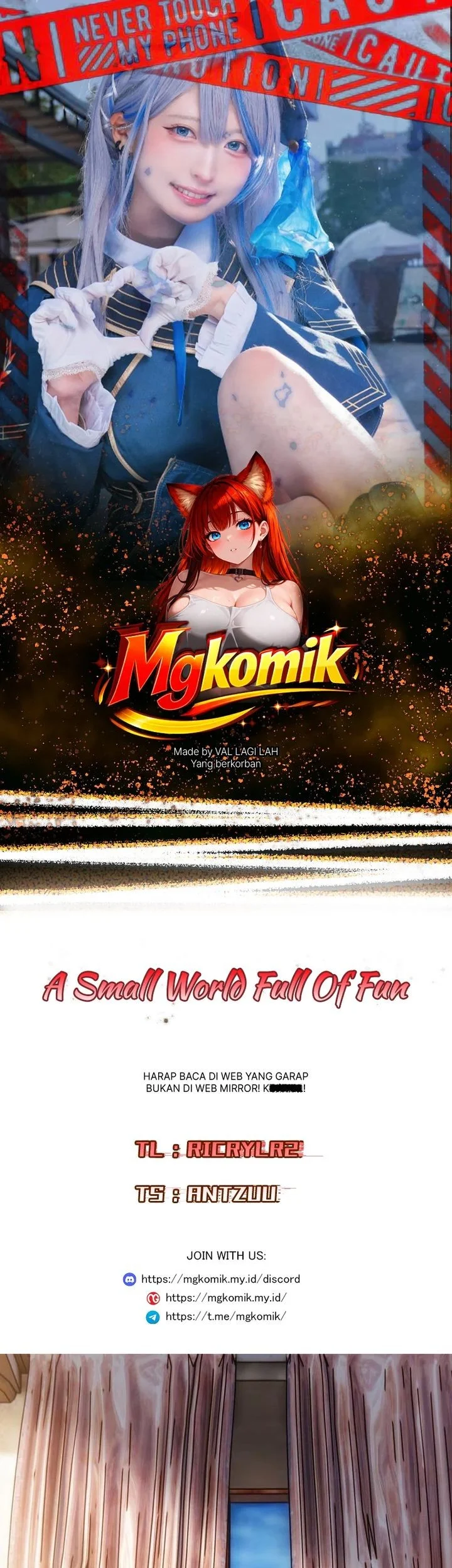 Komik A Small World Full Of Fun Chapter 10 gambar 1