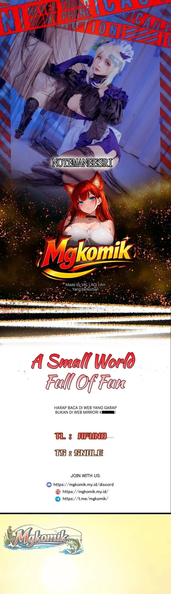 Komik A Small World Full Of Fun Chapter 14 gambar 1