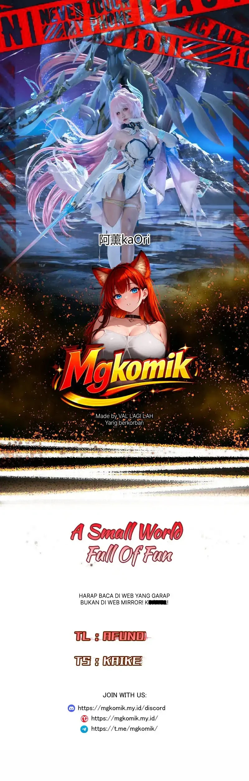 Komik A Small World Full Of Fun Chapter 17 gambar 1