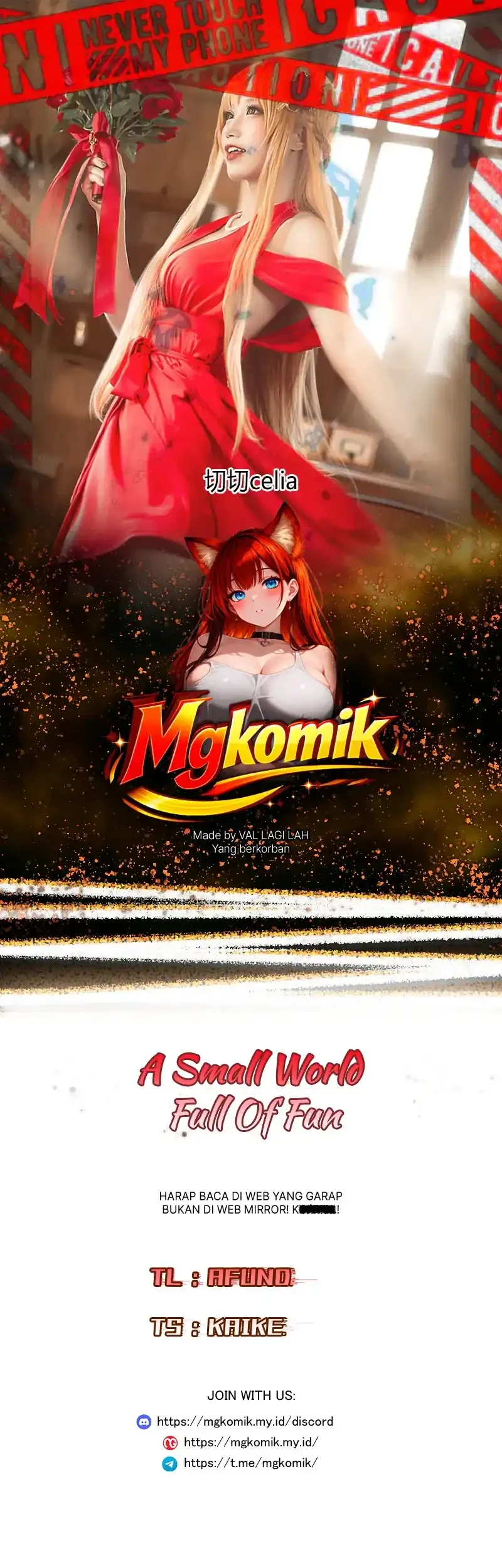Komik A Small World Full Of Fun Chapter 20 gambar 1