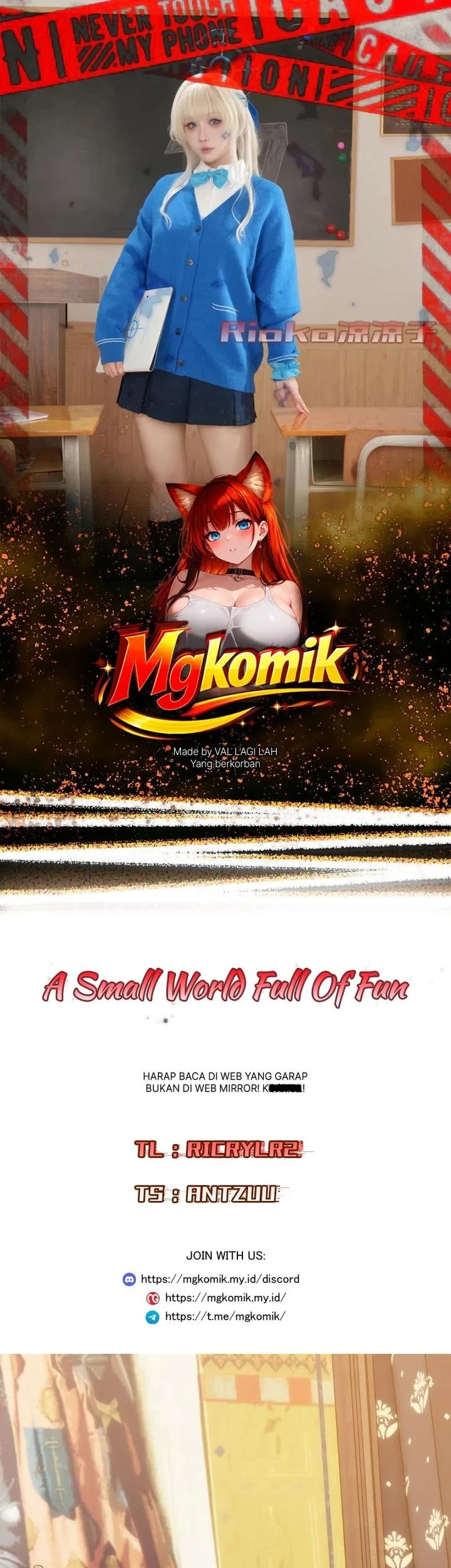 Komik A Small World Full Of Fun Chapter 22 gambar 1