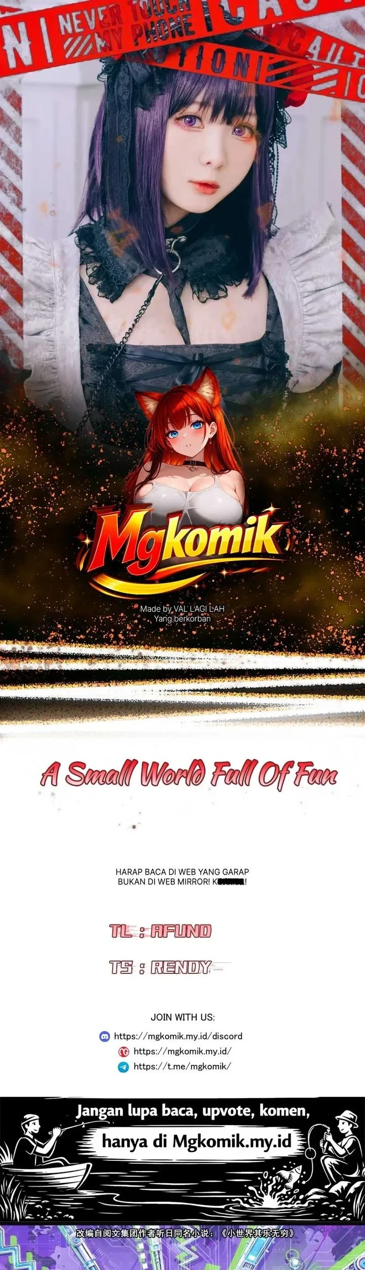 Komik A Small World Full Of Fun Chapter 23 gambar 1