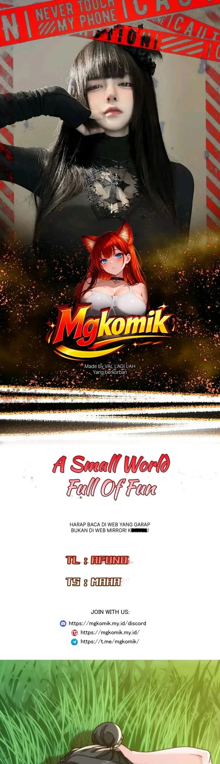 Komik A Small World Full Of Fun Chapter 24 gambar 1