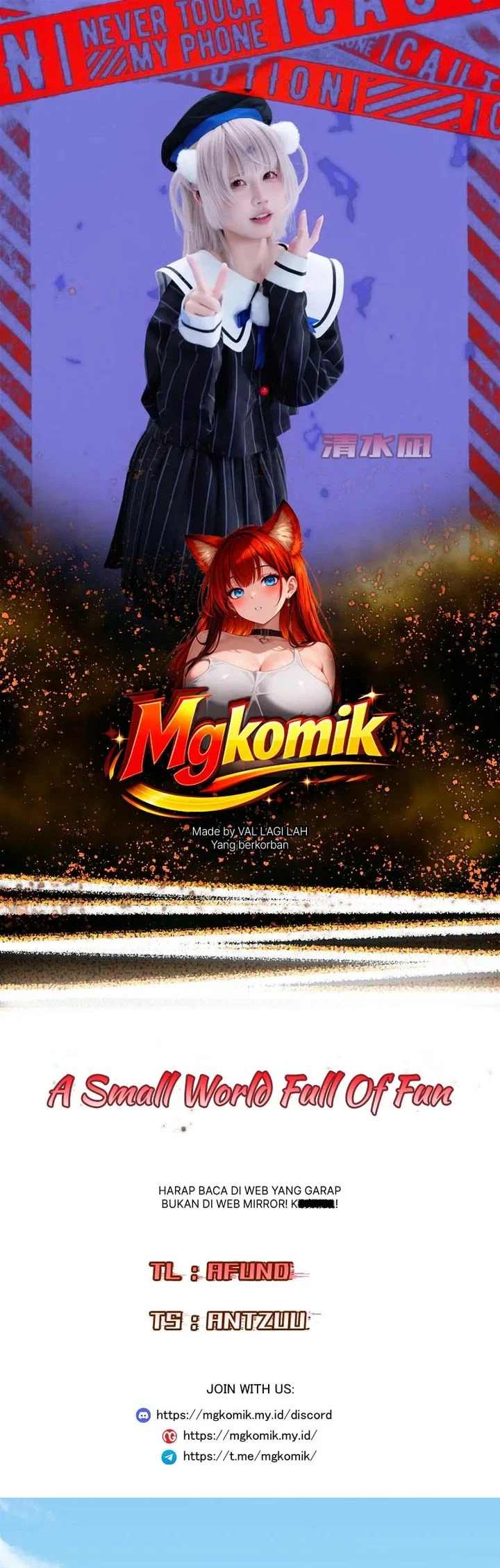 Komik A Small World Full Of Fun Chapter 26 gambar 1