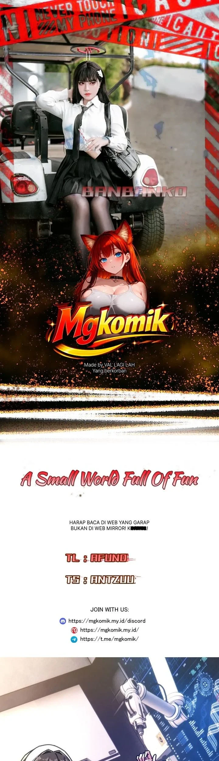 Komik A Small World Full Of Fun Chapter 27 gambar 1