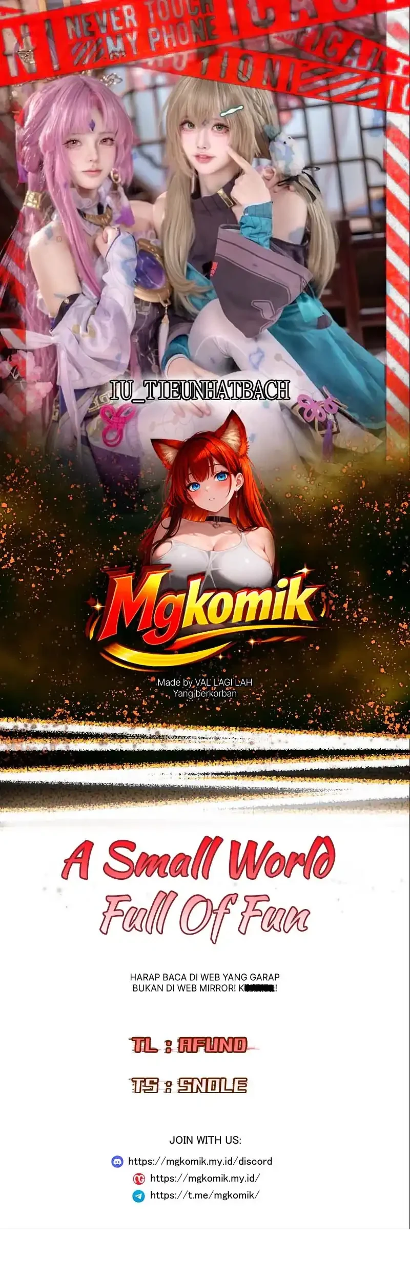 Komik A Small World Full Of Fun Chapter 30 gambar 1