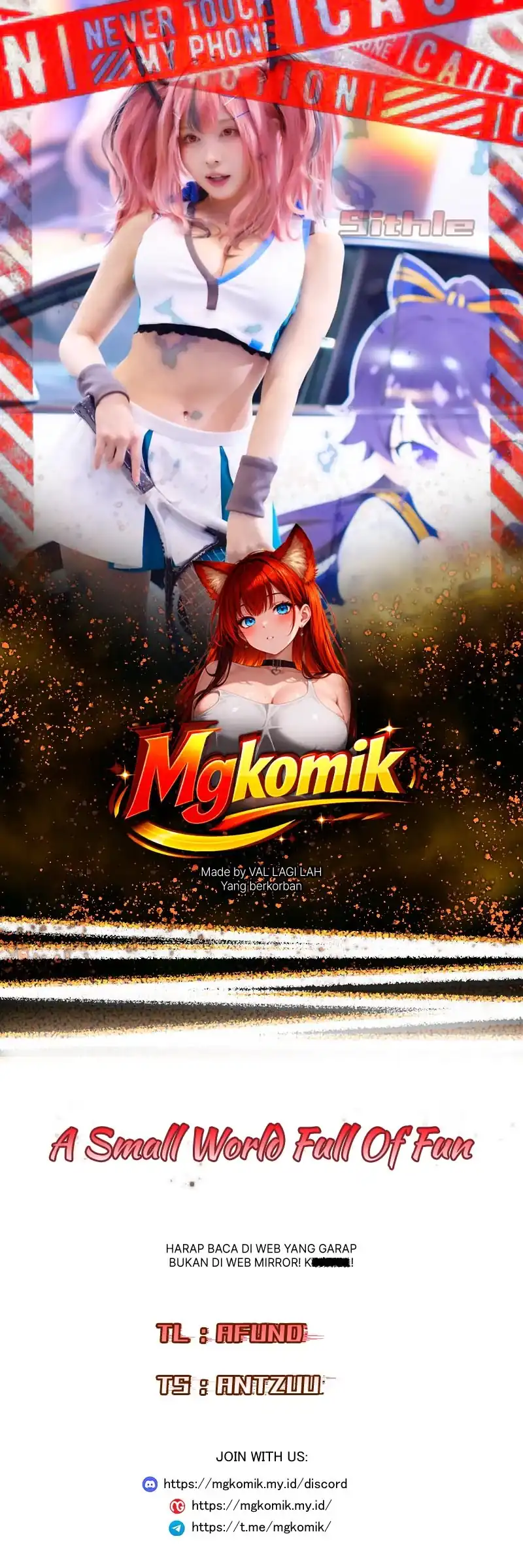 Komik A Small World Full Of Fun Chapter 32 gambar 1