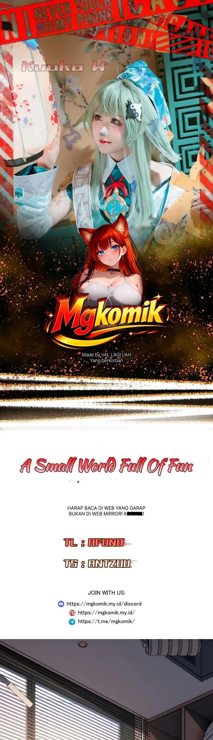 Komik A Small World Full Of Fun Chapter 33 gambar 1
