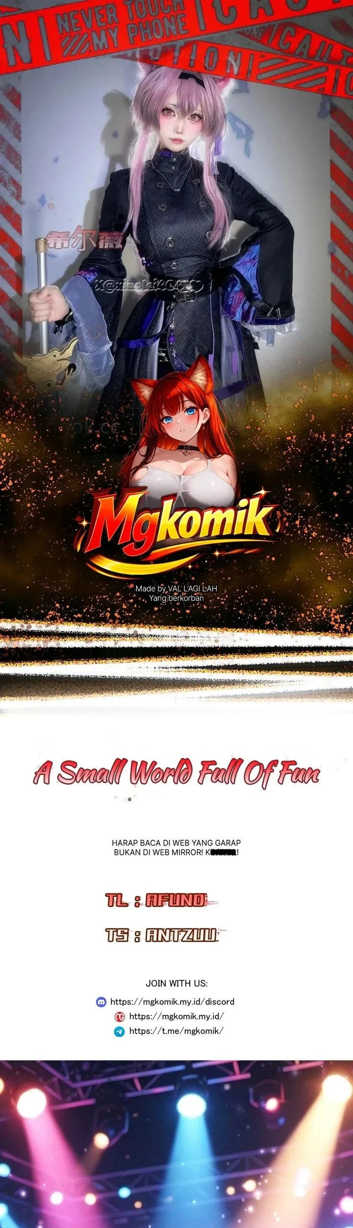 Komik A Small World Full Of Fun Chapter 37 gambar 1