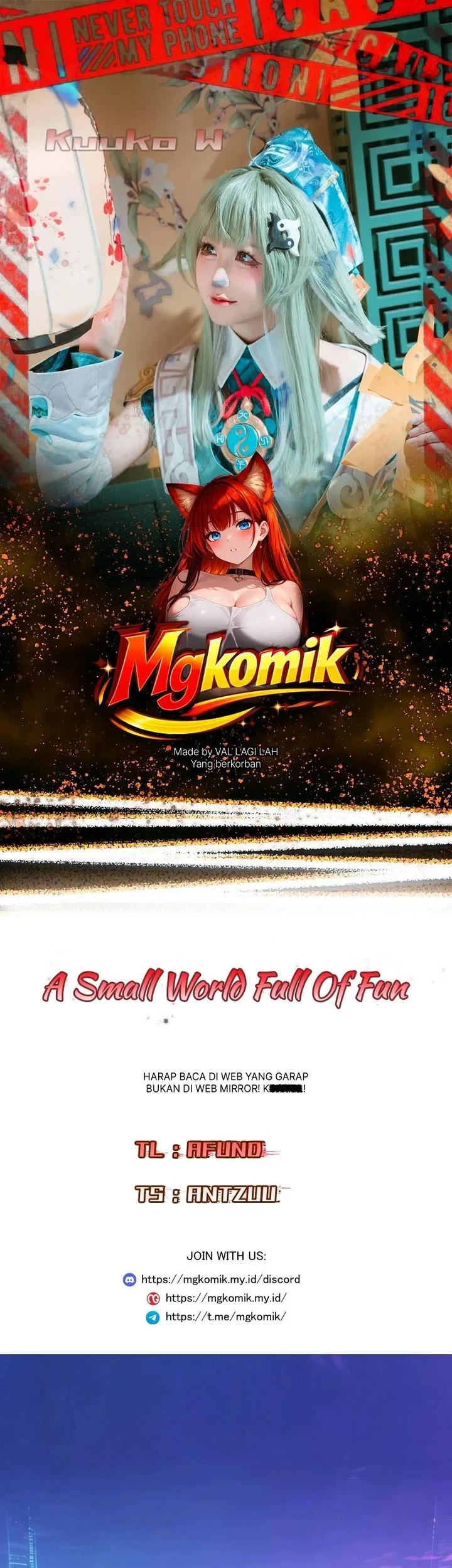 Komik A Small World Full Of Fun Chapter 38 gambar 1