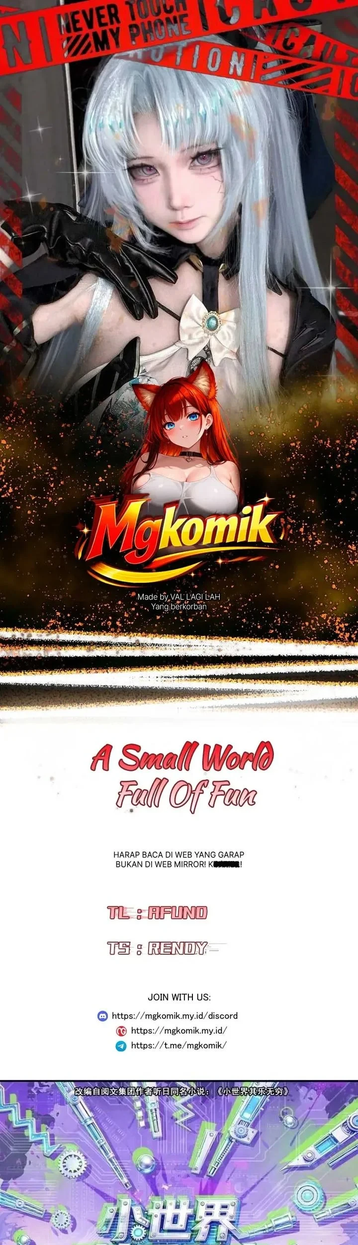 Komik A Small World Full Of Fun Chapter 39 gambar 1