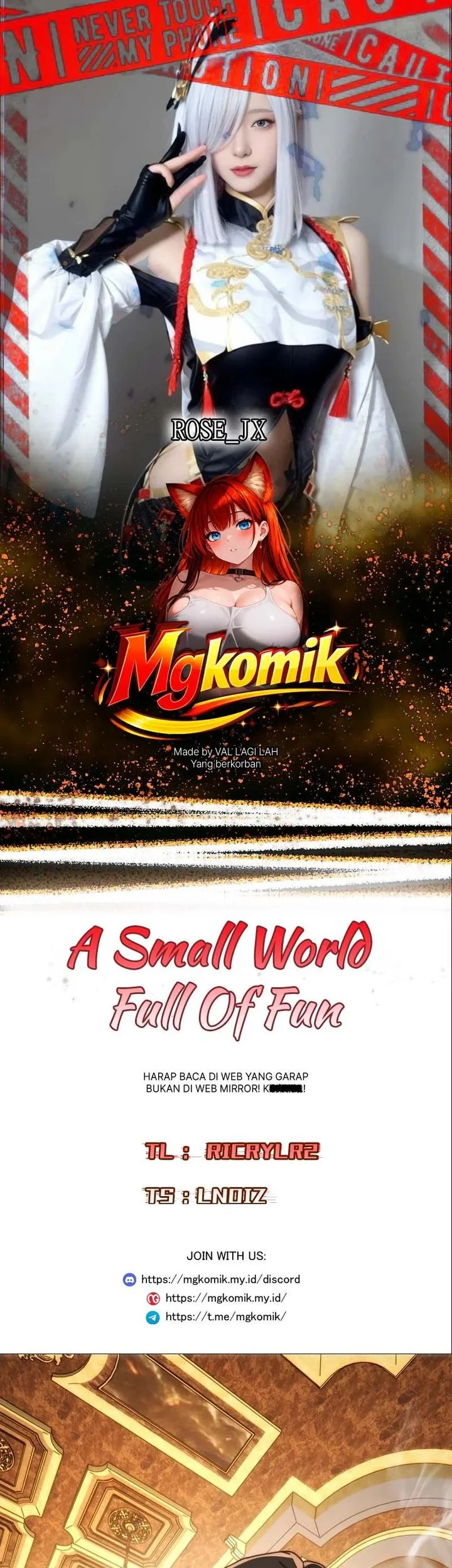 Komik A Small World Full Of Fun Chapter 4 gambar 1