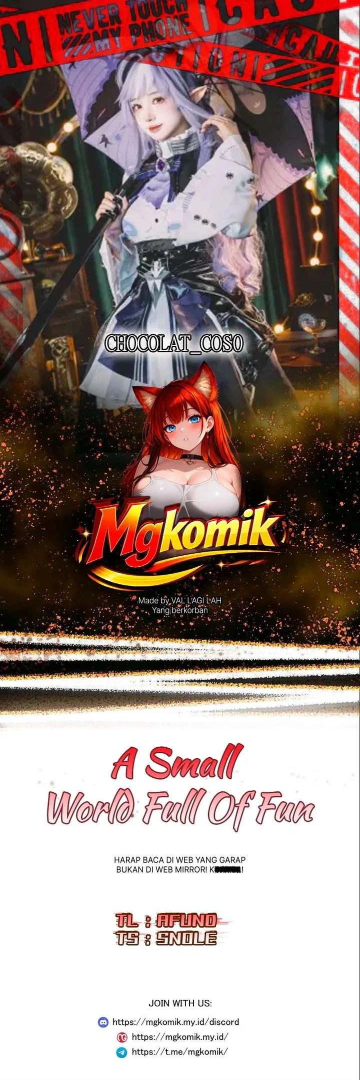 Komik A Small World Full Of Fun Chapter 40 gambar 1