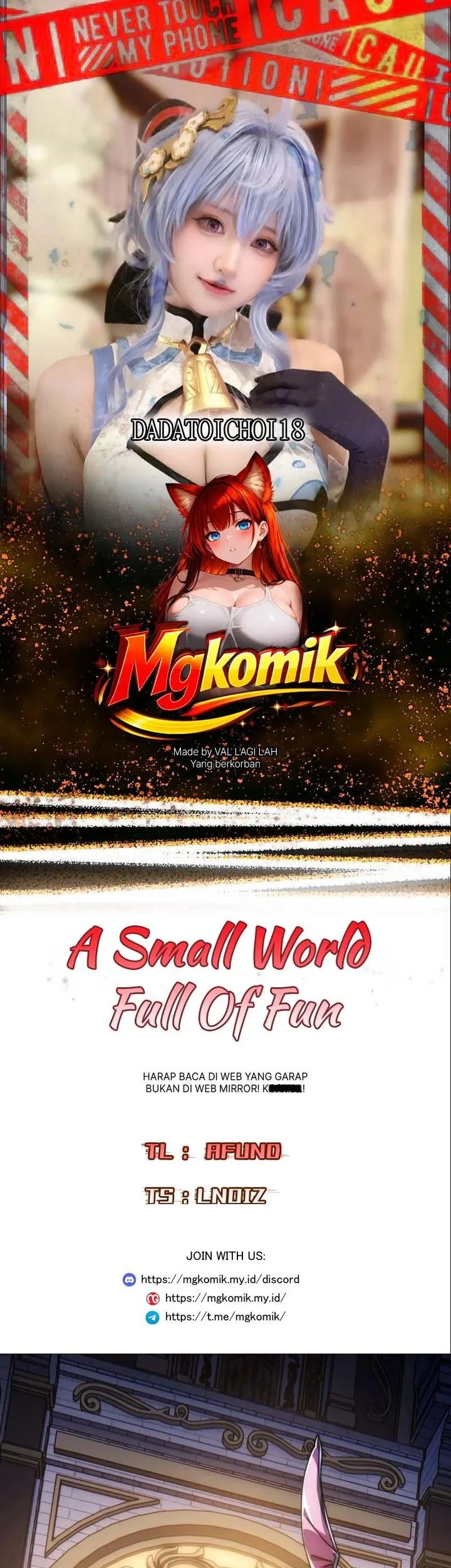 Komik A Small World Full Of Fun Chapter 5 gambar 1