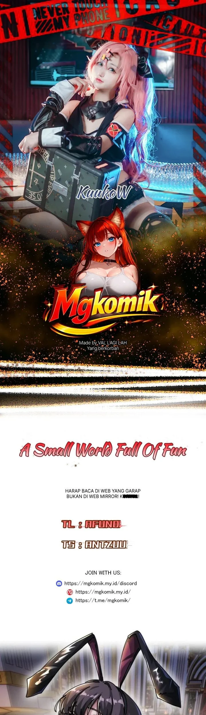 Komik A Small World Full Of Fun Chapter 6 gambar 1