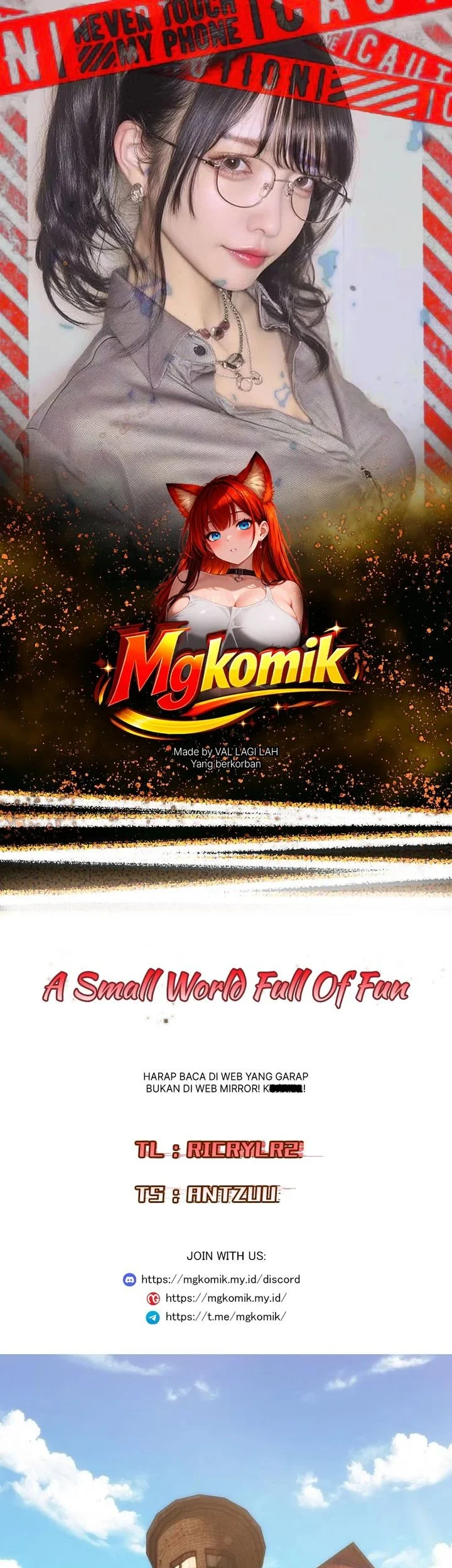 Komik A Small World Full Of Fun Chapter 9 gambar 1