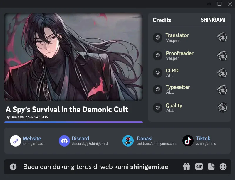 Komik A Spy's Survival In The Demonic Cult Chapter 9 gambar 1