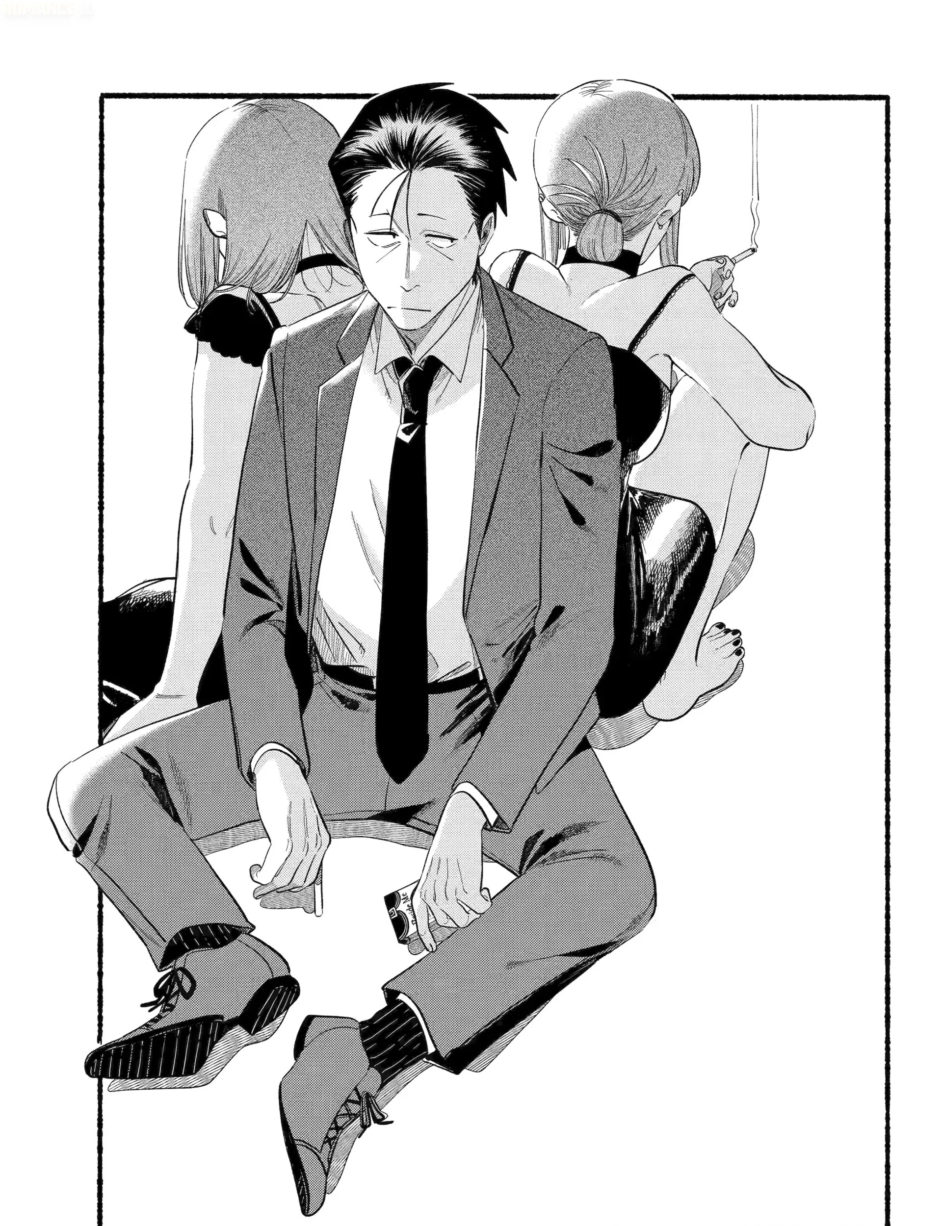 Manga A Story About Smoking at the Back of the Supermarket Chapter 46 gambar 2