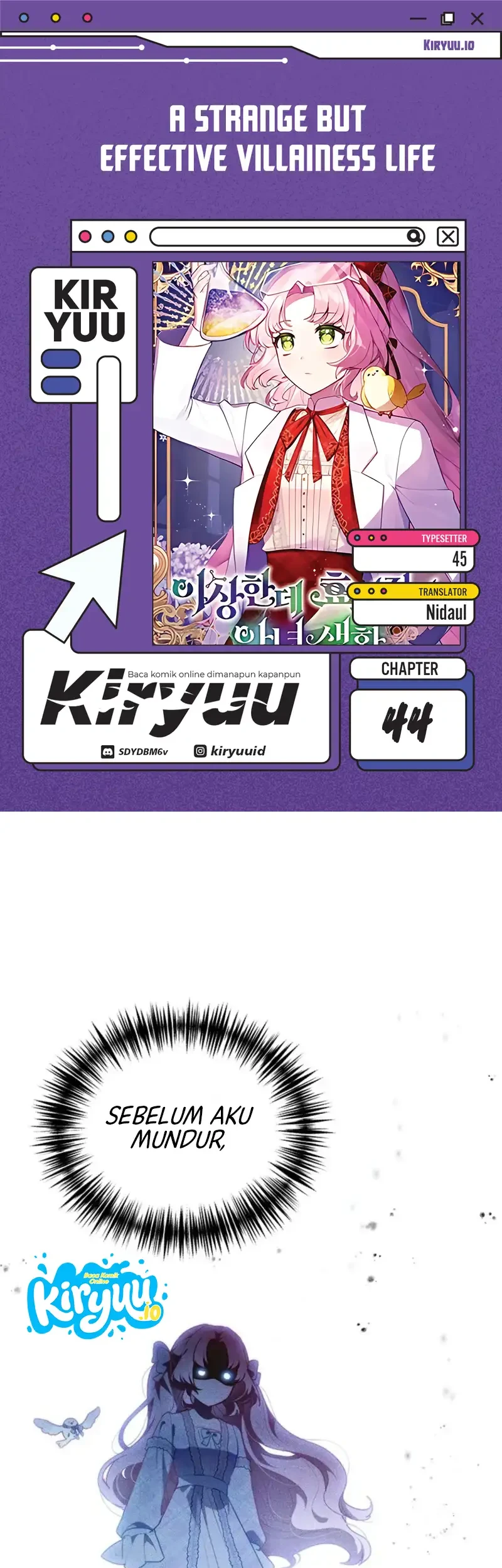 Komik A Strange But Effective Villainess Life Chapter 44 gambar 1