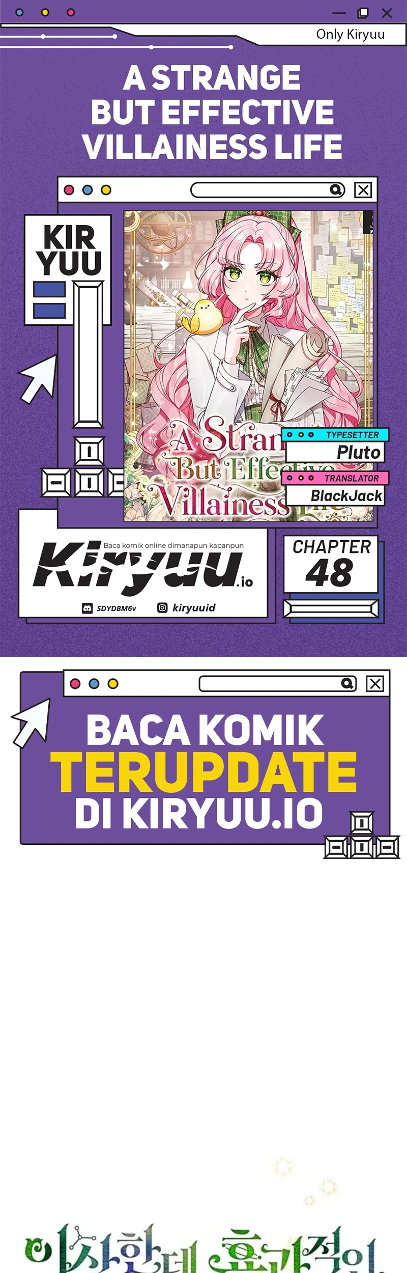 Komik A Strange But Effective Villainess Life Chapter 48 gambar 1