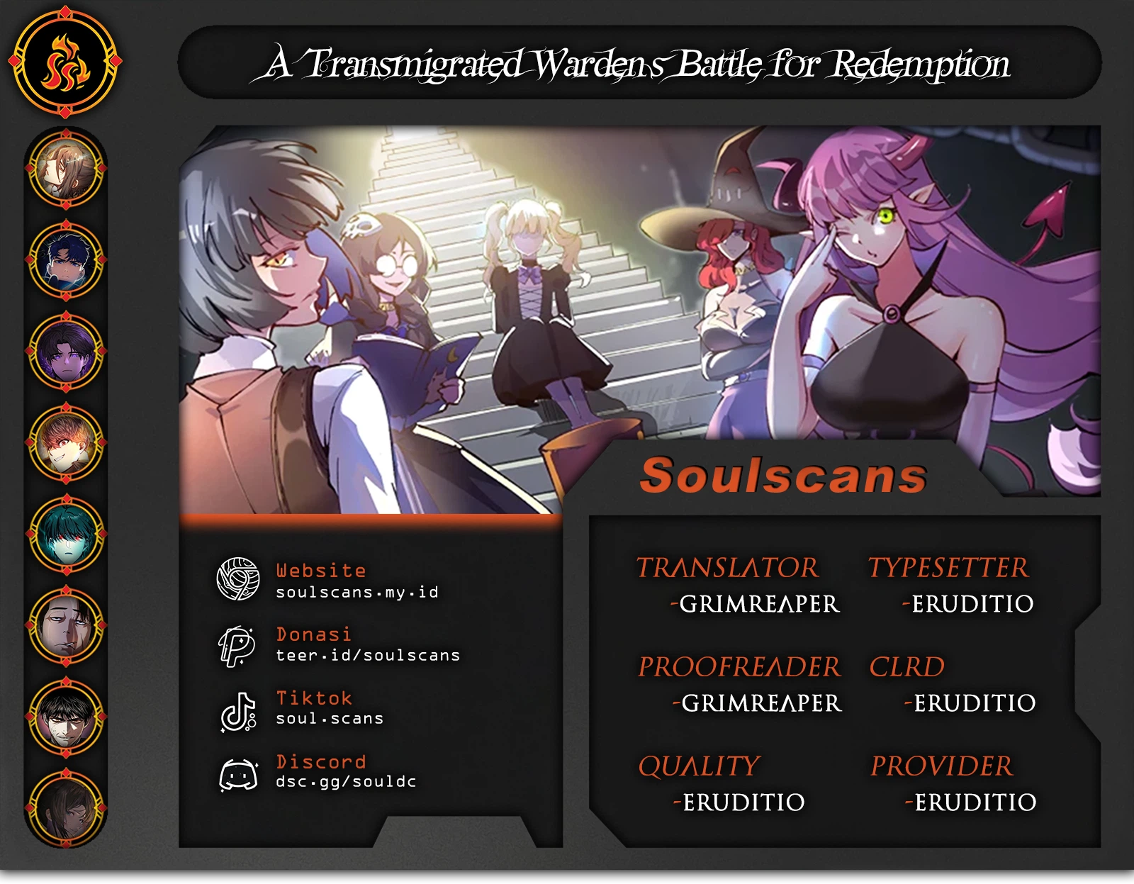 Komik A Transmigrated Warden’s Battle for Redemption Chapter 76 gambar 1