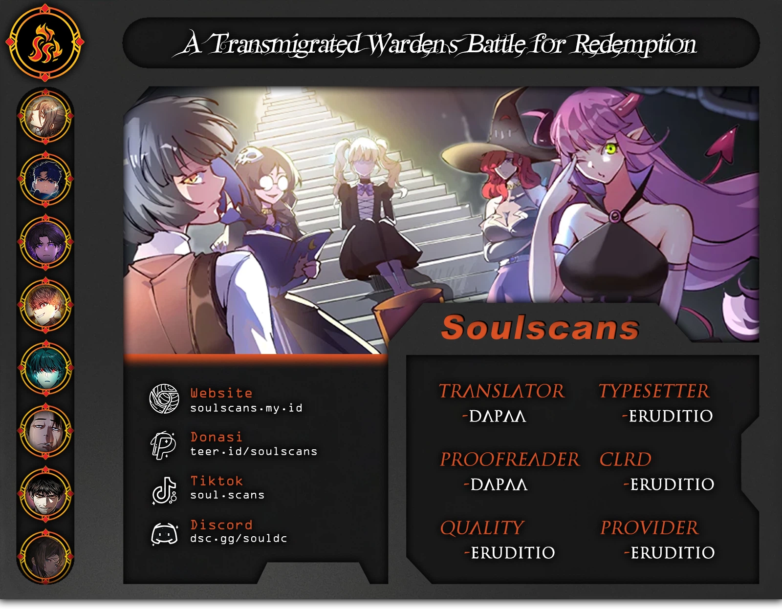 Komik A Transmigrated Warden’s Battle for Redemption Chapter 77 gambar 1