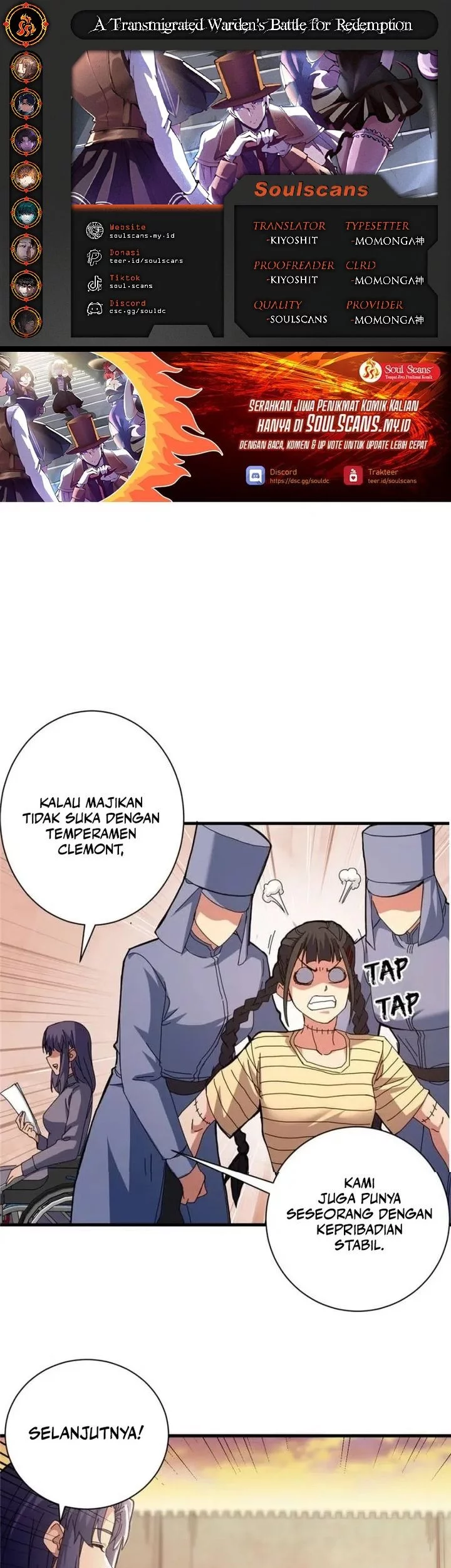 Komik A Transmigrated Warden’s Battle for Redemption Chapter 83 gambar 1