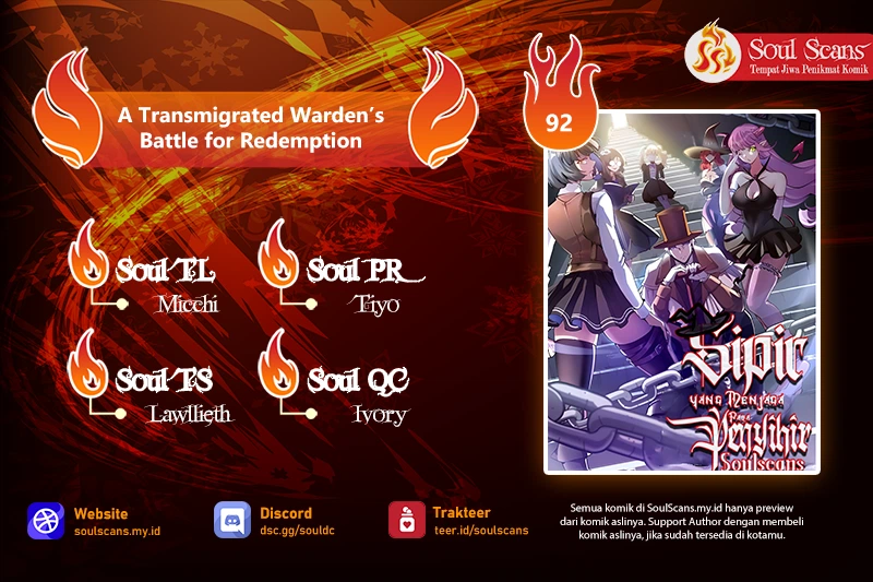 Komik A Transmigrated Warden’s Battle for Redemption Chapter 92 gambar 1
